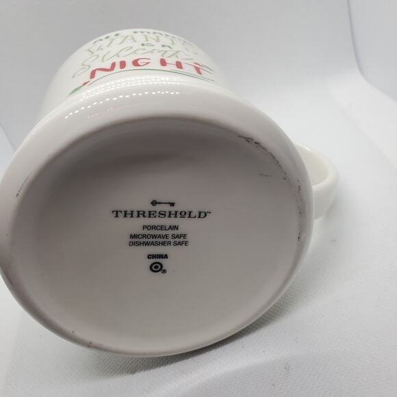 “All Mama Wants Is A Silent Night” Parker Lane Christmas Mug Coffee Cup 16 Oz - Picture 5 of 7